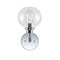 Jonathan Y Sandrine 6.5" 1-Light Iron/Seeded Glass Cottage Rustic LED Vanity Light, Chrome JYL7526B - alternate 7