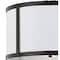 Jonathan Y Thatcher 17" Metal LED Pendant Light, Oil Rubbed Bronze/White JYL3510A - alternate 7
