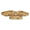 Homeroots Set of Three Natural Water Hyacinth Rectangular Basket Trays 571502 - alternate 11