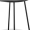 Homeroots 25" Gray Stainless Steel Round End Table 372276 - alternate 4