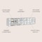 Jonathan Y Evelyn Crystal Rectangle 31.75" 4-Light Iron/Crystal Glam Modern LED Vanity Light, Chrome JYL7541A - alternate 10