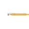 Monoprice Cat6A Ethernet Patch Cable - Bendable UTP 28AWG 10ft Yellow 49036 - alternate 2