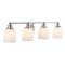 Jonathan Y Lydia 33.25" 4-Light Farmhouse Cottage Metal LED Vanity Light with Frosted Glass Shades, Chrome JYL7552A - alternate 7