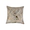 Homeroots Set of Two 18" Natural and Gold Chevron Cowhide Throw Pillows with Glitter, 2PK 544587 - alternate 5