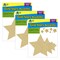 Teacher Created Resources Gold Glitz Stars Accents, Assorted Sizes, 30-Piece Set, 3PK 77025 - alternate 1
