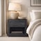 Manhattan Comfort Soren 26 in Nightstand in Charcoal Gray (1-Drawer) NS1873-3 - alternate 3