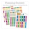 Global Printed Products Deluxe Spring Floral Undated Weekly/Monthly Teacher's Lesson Planner, 7 Class, 11x8.5, 52-Week Span NAD-UNDTP-30 - alternate 6
