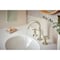Brizo Invari: Widespread Lavatory Faucet with Arc Spout - Less Handles 1.5 GPM 65376LF-PNLHP - alternate 5