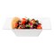 Smarty Had A Party 5 oz. White Square Plastic Dessert Bowls (120 Bowls), 120PK 6915-CASE - alternate 6