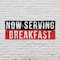 Signmission Now Serving Breakfast, 48 Inch x 120 Inch, Vinyl Banner B-120-30764 - alternate 4