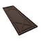 Ekena Millwork True Fit PVC Bungalow Fixed Mount Shutters, Raisin Brown, 15W x 80H, PR TFP001BG15X080TB - alternate 11