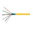 Monoprice Cat6A 500ft Yellow CMR UL Bulk Cable TAA Shielded F/UTP Solid 23AWG 550MHz 10G 42348 - alternate 1