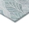 Homeroots 9' X 12' Aqua Mint Green And Silver Geometric Washable Indoor Outdoor Area Rug 589204 - alternate 5