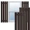 Ekena Millwork True Fit PVC Four Board Spaced Board-n-Batten Shutters, Raisin Brown , 23W x 36H, PR TFP101SBF23X036TB - alternate 1