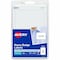 Avery Name Tag Stickers, White Rectangl, PK100 5147 - alternate 1