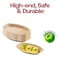 Smarty Had A Party 9" x 13" Oval Natural Palm Leaf Eco-Friendly Disposable Trays (100 Trays), 100PK 5514T-CASE - alternate 7