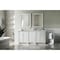 James Martin Vanities Bristol 72'' D Vanity, Bright White w/ Ethereal Noctis Silestone Top w/FreePower Wireless Charger 157-V72-BW-FENC - alternate 2