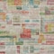 Homeroots 10' X 14' Terra Cotta Green And Brown Striped Washable Indoor Outdoor Area Rug 603526 - alternate 6