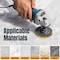 Powertec 4in Diamond Polishing Pads w/ 10pcs 50 - 6000 Grit Polishing Pad and 5/8in-11 Backer Pad for Drill 11110N - alternate 5