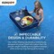 Sunjoy Pool Gazboe with  24in Wicker floating pool tray-Navy A109900301 - alternate 2