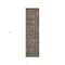 Homeroots 8' Runner Chocolate Floral Washable Non Skid Indoor Outdoor Runner Rug 564312 - alternate 6