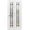 Sartodoors Sliding Closet Bi-fold Doors Planum 2112 White Solid Core Modern Interior PLANUM2112BF-WS-60 x 96 (2* 30x96) - alternate 1
