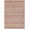 Homeroots 5' X 8' Rust And Coral Oriental Washable Indoor Outdoor Area Rug 616347 - alternate 8