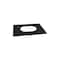 Selkirk Adjustable Pitch Ceiling Plate, 6 in Pipe, Black, Matte 206512 - alternate 4