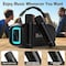 Bobtot Portable Bluetooth Speaker w/Wireless Mic, 40W Outdoor Speaker IPX5 Waterproof w/Handle, Stereo 803983 - alternate 5