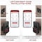 Wrightmaster 4 in 1 Corded Smart Lock Deadbolt with App Biometric Door Knob, Keyless Entry Door Lock with keypad ZR-F401B - alternate 3