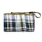 Picnic Time Family Of Brands Blanket Tote Outdoor Picnic Blanket, English Plaid Pattern with Beige Flap 820-00-109-000-0 - alternate 6