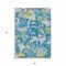 Homeroots 8' X 10' Denim Blue And Olive Green Abstract Washable Indoor Outdoor Area Rug 609597 - alternate 7