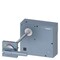 Siemens door mounted rotary operator standard IEC IP65 with door interlock 3VA9877-0FK21 - alternate 1