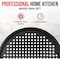 Emporio Kitchen Non-Stick Pizza Pan, 13in Carbon Steel, Perforated, Gray Marble Coating, Oven Safe EKPIZP1X - alternate 2