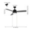 Jonathan Y Blair 42" 1-Light Modern Minimalist 3-Speed Iron Height Adjustable Integrated LED Ceiling Fan w/Pull JYL9725A - alternate 10