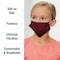 Wecare Kids Disposable Face Mask, 3, Jewel Tones, Kids, 50 PK WMN100095 - alternate 4