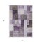 Homeroots 3' X 5' Eggplant Black And Lavender Geometric Washable Indoor Outdoor Area Rug 605855 - alternate 6