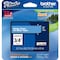 Brother Adhesive TZ Tape (R) Cartridge 0.70"x26-1/5ft., White/Blue TZE545G - alternate 1