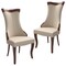 Leisuremod Novara Collection Modern Wooden Dining Chair in Light Taupe, 2PK NC20LTP2 - alternate 1
