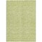 Homeroots 3' X 5' Artichoke Green And Ivory Floral Washable Indoor Outdoor Area Rug 581840 - alternate 8