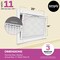 Simply 18x25x1 Merv 11, Pleated Air Filter, High Capacity, 8PK S-11-08-18251 - alternate 6