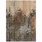 Homeroots 10' X 14' Brown And Copper Abstract Washable Indoor Outdoor Area Rug 577240 - alternate 5