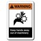 Signmission -Keep Hands Away Out Of Machinery 7inx10in Plastic Safety ansi, ANSI-710WS Keep Hands Away Out ANSI-710WS Keep Hands Away Out - alternate 6