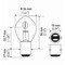 Hella BULB 6235 12V 35/35W BA20D B11 S2 SB, 2PK  6235SB - alternate 2
