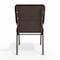 Flash Furniture Fabric Church Chair, Brown XU-CH-60096-BN-GG - alternate 6