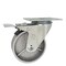 Service Caster 4 Inch Semi Steel Wheel Swivel Top Plate Caster with Total Lock Brake SCC SCC-TTL20S414-SSS - alternate 1