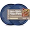 Bakkenmaster Bakken 16-Inch Nonstick Pizza Pan 2-Pack Carbon Steel Tray with Holes Dishwasher & Oven Safe Blue BKPIZAWVBLU65 - alternate 1