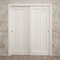 Sartodoors Sliding Closet Bypass Doors 84 x 80 inches, Ego 5006 Painted White Oak, Rails Hardware Set, Wood EGO5006DBD-PWO-84 - alternate 3
