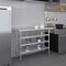 Amgood 18in D x 48in L Stainless Steel Table, Three Undershelves AMG WT-1848-3SH-Z - alternate 4