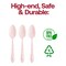 Smarty Had A Party Pink Baroque Disposable Plastic Dinner Spoons, 480PK 8330-PNK-CASE - alternate 5